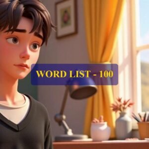 Word List - 100 (Words 991 to 1000)