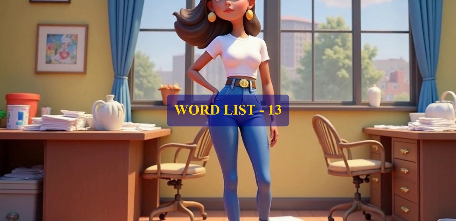 Word List – 13 (Words 121 to 130)