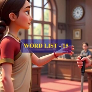 Word List - 15 (Words 141 to 150)