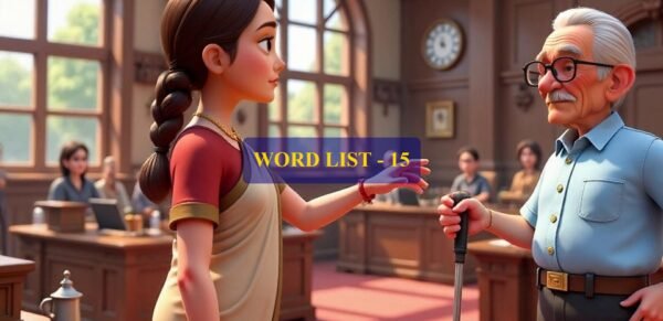 Word List - 15 (Words 141 to 150)