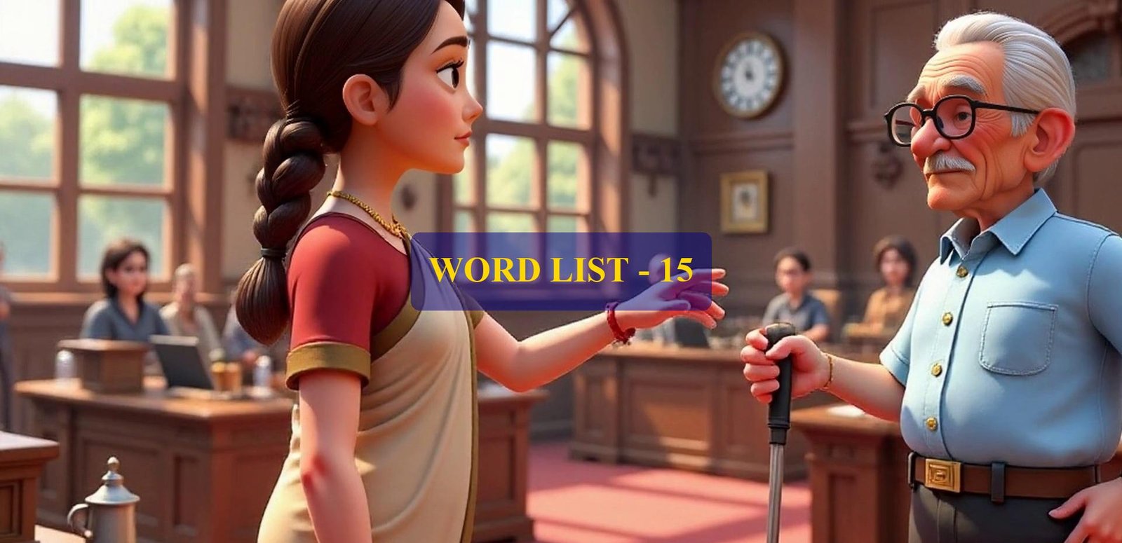Word List – 15 (Words 141 to 150)