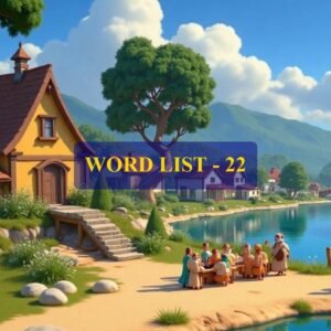 Word List - 22 (Words 211 to 220)