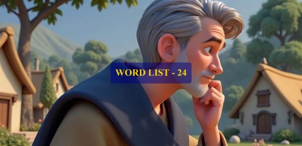 Word List - 24 (Words 231 to 240)