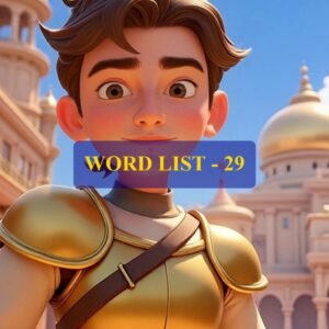 Word List - 29 (Words 281 to 290)