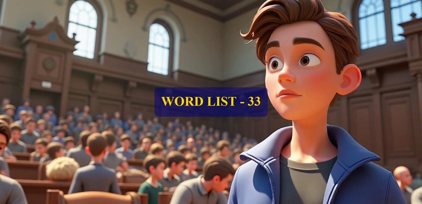 Word List – 33 (Words 321 to 330)