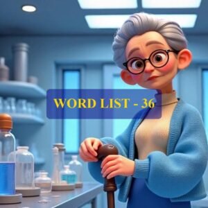 Word List - 36 (Words 351 to 360)