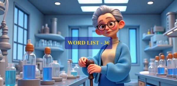 Word List - 36 (Words 351 to 360)