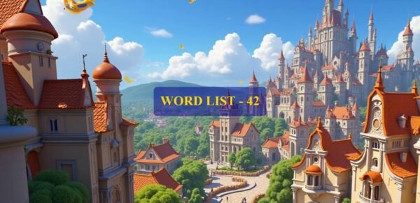 Word List - 42 (Words 411 to 420)