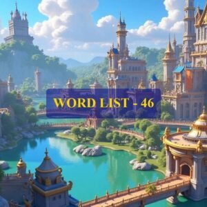 Word List - 46 (Words 451 to 460)
