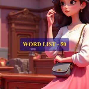 Word List - 50 (Words 491 to 500)