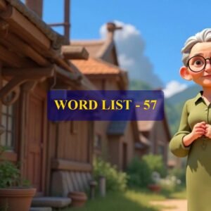 Word List - 57 (Words 561 to 570)