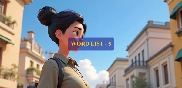 Word List - 5 (Words 41 to 50)