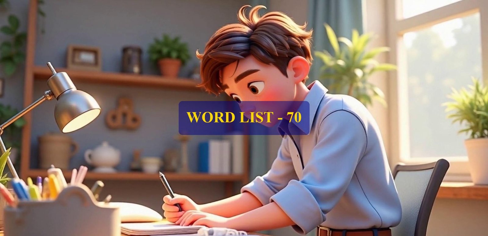 Word List – 70 (Words 691 to 700)