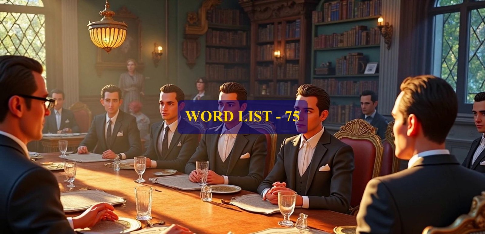 Word List – 75 (Words 741 to 750)