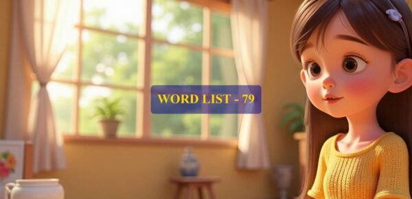 Word List - 79 (Words 781 to 790)