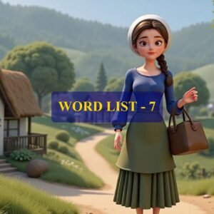 Word List - 7 (Words 61 to 70)