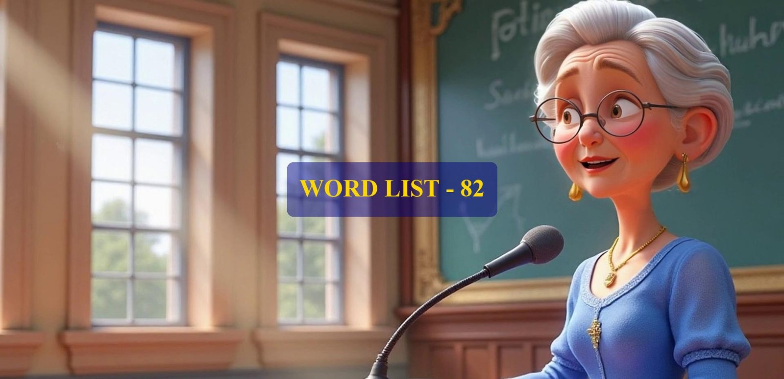 Word List – 82 (Words 811 to 820)