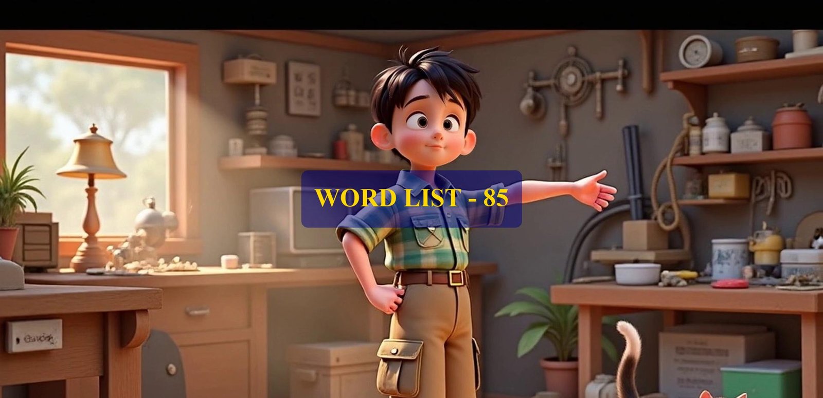 Word List – 85 (Words 841 to 850)