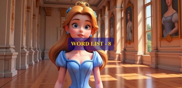 Word List - 8 (Words 71 to 80)