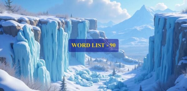 Word List - 90 (Words 891 to 900)