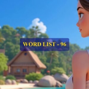 Word List - 96 (Words 951 to 960)