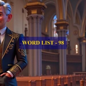 Word List - 98 (Words 971 to 980)